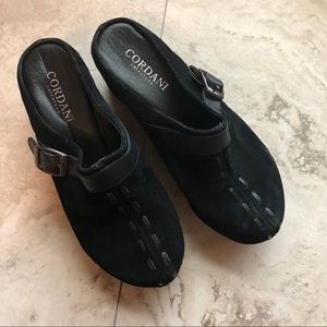 Cordani Calzature Black Suede Mules